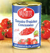 Tomates Concassées (Nature, à l'ail ou au Basilic)